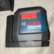Bosch GLL50-20G Cross-Line Laser Level Portable Black Blue Measuring Tool
