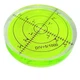 Circular Bubble Spirit Levels 66x10mm Degree Marked Surface Round Spirit Leve...