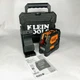 Klein Tools 93LCLS Laser Level, Self Leveling, Red Cross-Line Level w Plumb Spot