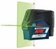 Bosch 12V Max Connected Green-Beam Cross-Line Laser With Plumb Points Kit