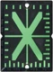 Level & Tool 40-6765 Green Magnetic Laser Enhancement Target