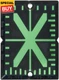 Level 40-6765 Green Magnetic Laser Target