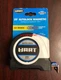 HART 25-Foot AUTOMATIC BLADE LOCK Fraction Markings Rubber Housing MEASURE TAPE