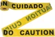 Level & Tool 3321 Standard Caution/Cuidado Tape, 3" X 300', Yellow, 1 Roll