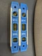 lot of 2 BENCHTOP B 581-9 Magnetic Aluminum-Sided Torpedo Level