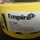 EMPIRE 3"X500" REINFORCED CAUTION TAPE/BRAND NEW ROLL