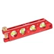ARROW 6.3" Magnetic Torpedo Level Leveler 0&deg;/30&deg;/45&deg;/90&deg; Bubble Metric SAE Scale