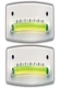Prime Products 28-0166 White Graduated Level- 2 Piece