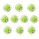 WOYISEPG 10Pcs Bubble Spirit Levels Mini Circular Bullseye Level Green 