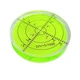Circular Bubble Spirit Levels 66x10mm Degree Marked Surface Round Spirit Leve...