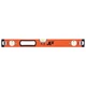 Johnson Level & Tool 5700-2400 Heavy Duty Aluminum Box Level, 24", Orange, 1 ...