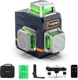 CIGMAN 3D Laser Marker Remote Control 3x360&deg; Green Laser w/ Type-C CM701