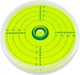 80x12mm Large Bubble Spirit Level Degree Marked Surface Round A, Orange 