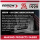 ARROW 4-Inch Magnetic Level for Accurate Measurements