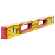 STABILA 37424 Box Level,Aluminum,24 in L,3 Vials 21CK26