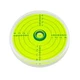 80x12mm Large Bubble Spirit Level Degree Marked Surface Round Levels Circular...